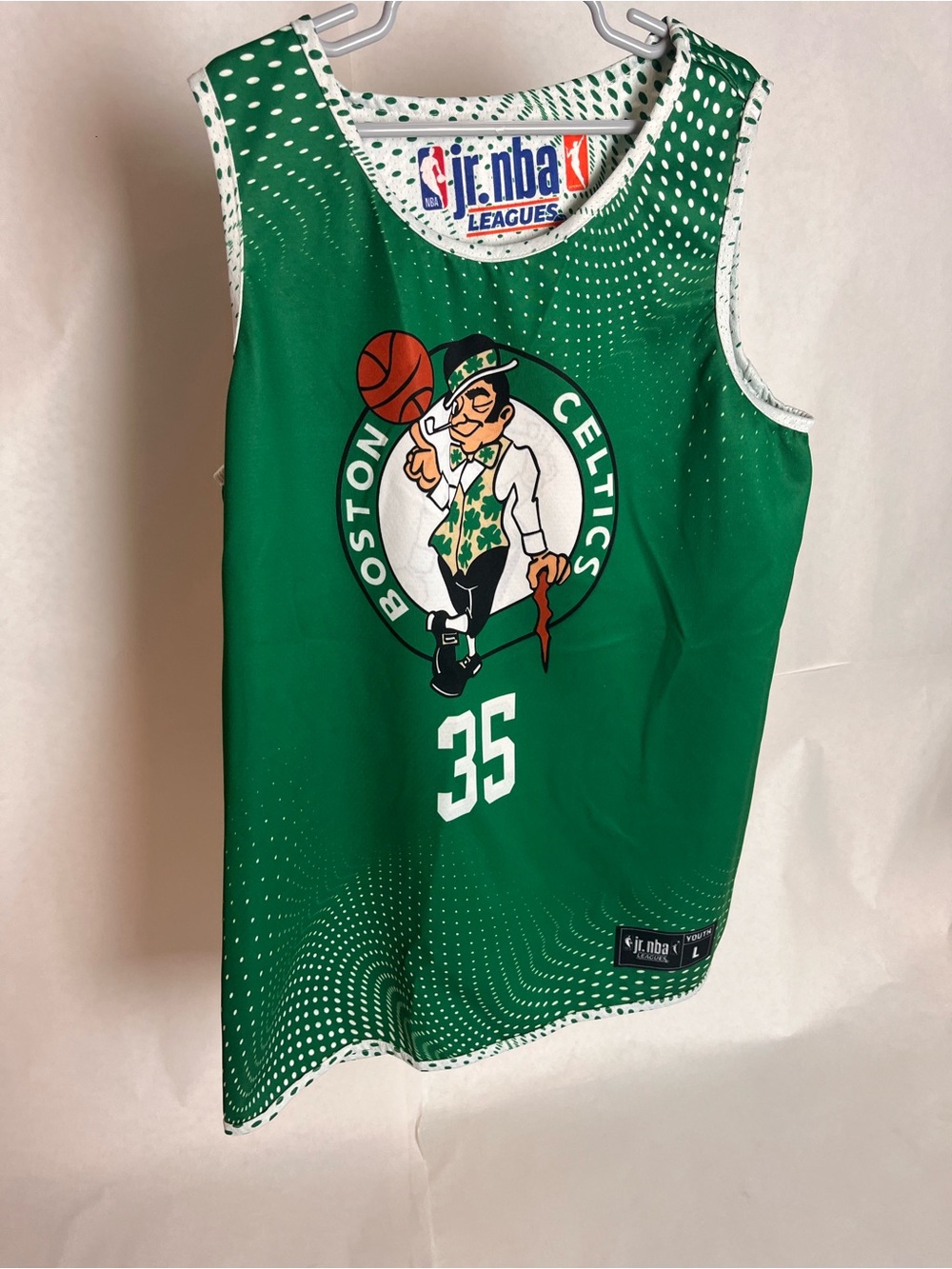 Jr. NBA Green Boston Celtics Kids Jersey #35